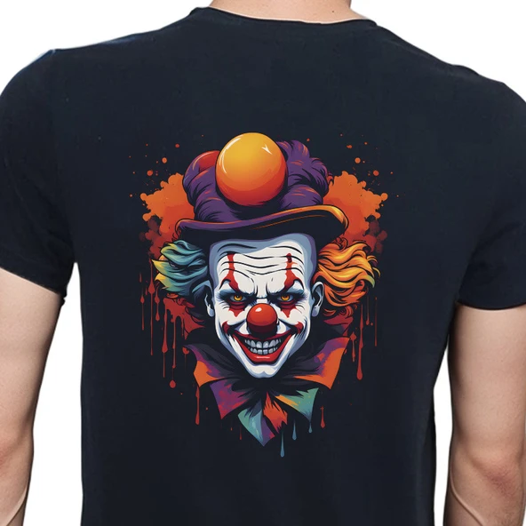 IT T-shirt %100 Pamuklu Siyah Penye Basic Erkek Tişört
