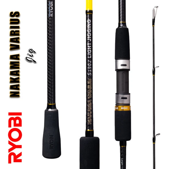 Ryobi Nakama Varius 1.90m 300gr Light Jigging Olta Kamışı ürün görseli 1