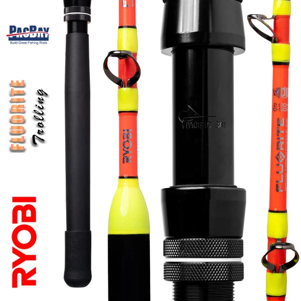 Ryobi Fluoritter 2.00m 20-50 LBS Trolling Olta Kamışı - 1