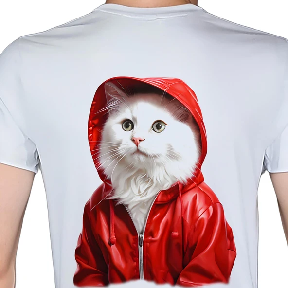 Catz T-shirt %100 Pamuklu Beyaz Penye Basic Erkek Tişört