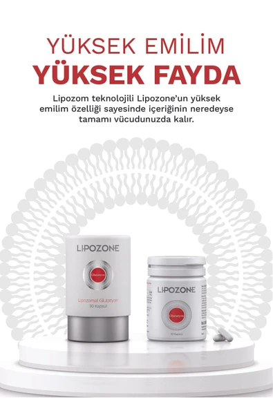 Lipozone Lipozomal Glutatyon 200 Mg 30 Kapsul 8699514151500 - 3