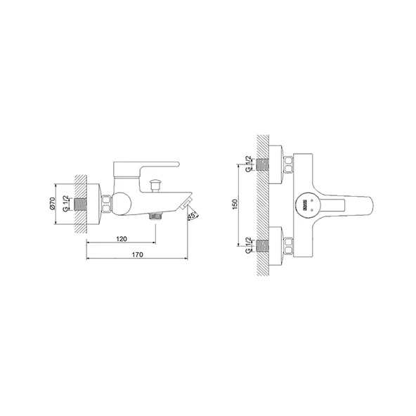 Newarc 832511 Premium Banyo Bataryası - 2