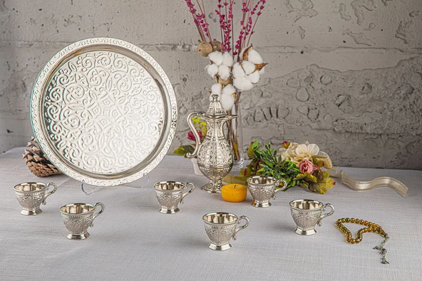 SENA Oryant Ebruli 8 Parça Zemzem Takımı Kutulu 025-K-11