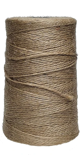 Jütburada Bej Jüt İplik ~500 Gr 500 Metre Hasır İp Kırnap İp Doğal İp Çuval İp - 2