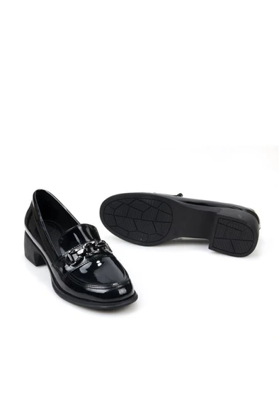 Papuçccity Fendii 02985 Kadın Günlük Loafer Ayakkabı - 6