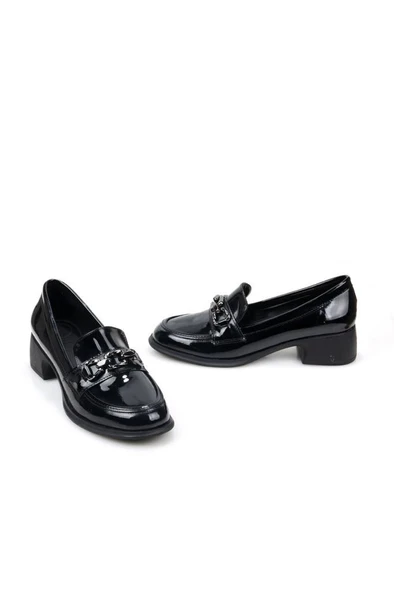 Papuçccity Fendii 02985 Kadın Günlük Loafer Ayakkabı - 5