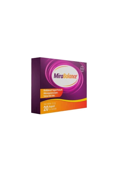 Mirabalance Kapsül Probiyotik 20 Kapsül 8699546159536