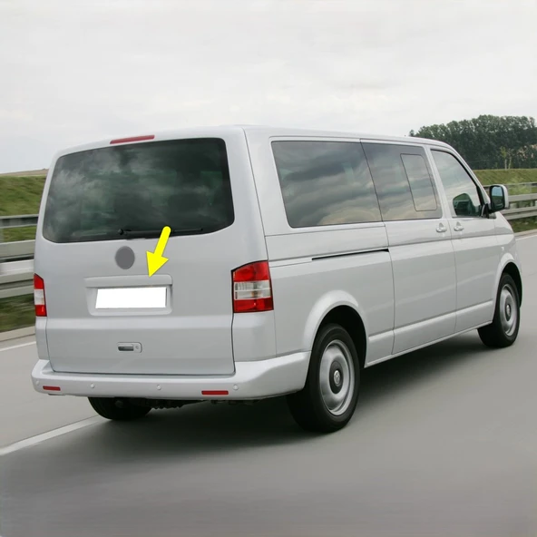 VW Caravelle T5 2004-2010 Arka Bagaj Kapağı Çıtası 7E0827329G ürün görseli