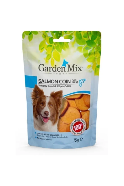Garden Mix Somonlu Yuvarlak Köpek Ödülü 75 Gr