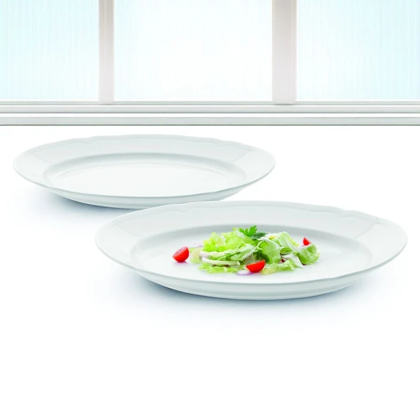 GÜRAL PORSELEN Venedik 2 Parça 29 Cm Kayık Tabak - 2