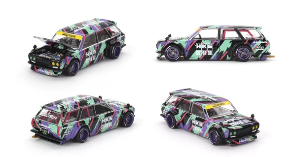 Mini GT 1/64 Datsun 144''KAIDO 510 Wagon'' HKS V1