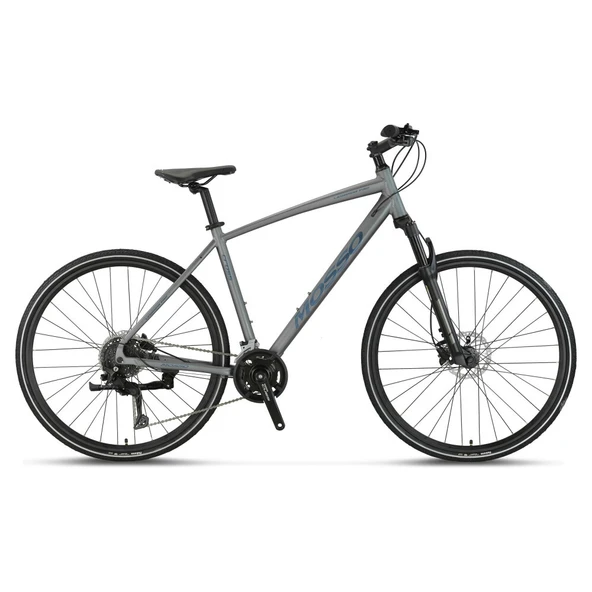 28J MOSSO LEGARDA PRO X18 MSM ŞEHİR BİSİKLETİ - ANTRASİT LACİVERT - 51 KADRO