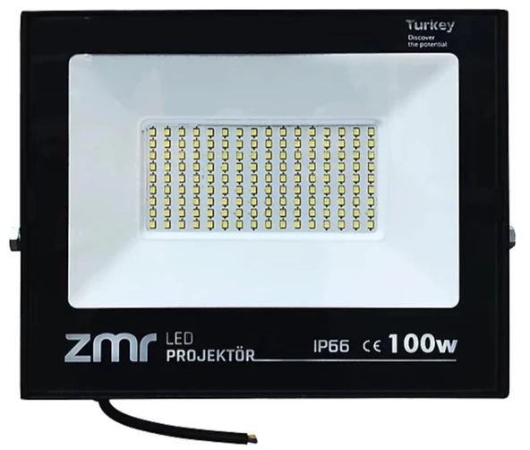 ZMR 100W ULTRA SLIM LED PROJEKTOR 6500K beyaz ışık - Resim 2