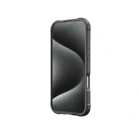 Apple iPhone 16 Pro Max Kılıf Magsafe Şarj Özellikli Airbagli Raptic Shield Serisi Şeffaf Arka Yüzey Kapak - Resim 11