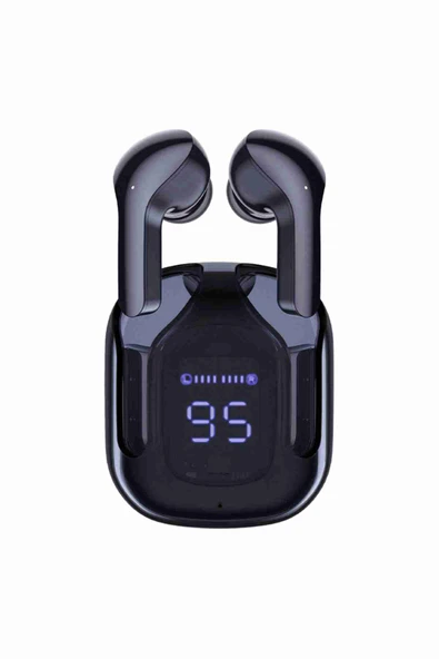 Qpen GT13 Dijital Şarj Göstergeli Aktif Gürültü Engelleyici Bluetooth Airpods Kulaklık - 6