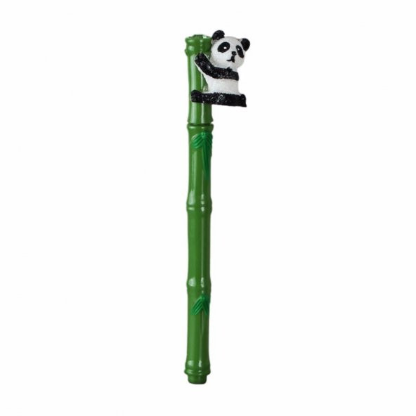 Panda Seramik Kalemlik Panda Kalem Panda Fanus Biblo Hediye Seti - 4