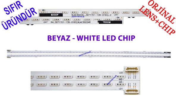 Sony KDL-47W805A, Panel Ledleri, Led Bar, 6922L-0063A, NLAC30224R, NLAC30224L, LC470EUF (FF)(P2)