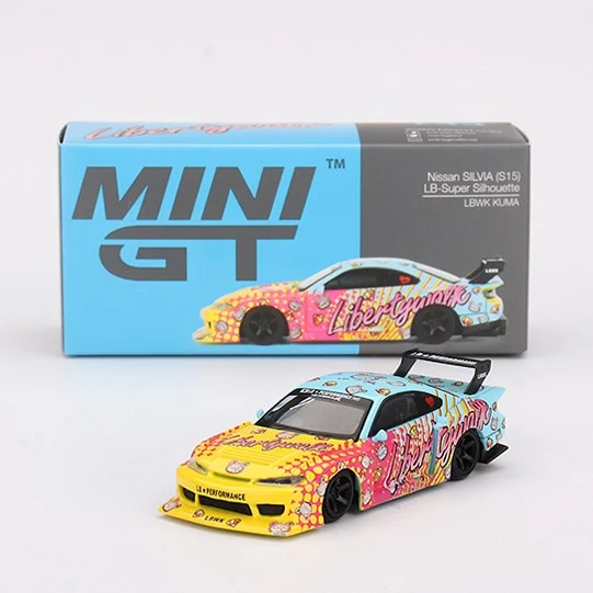 Mini GT 743 Nissan LB-Super Silhouette S15 SILVIA LBWK KUMA 1/64