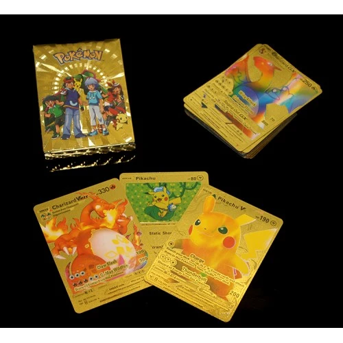 Periboia Pokemon Oyun Kartı Altın Deste Model 3 ürün görseli