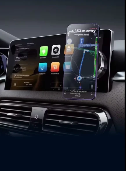 Blue Spectrum Şarjlı Vantuzlu Manyetik Telefon Tutucu - 3