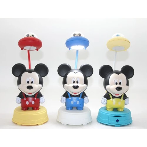 Periboia Mickey Mouse Masa Üstü Lamba USB Şarjlı Model 2