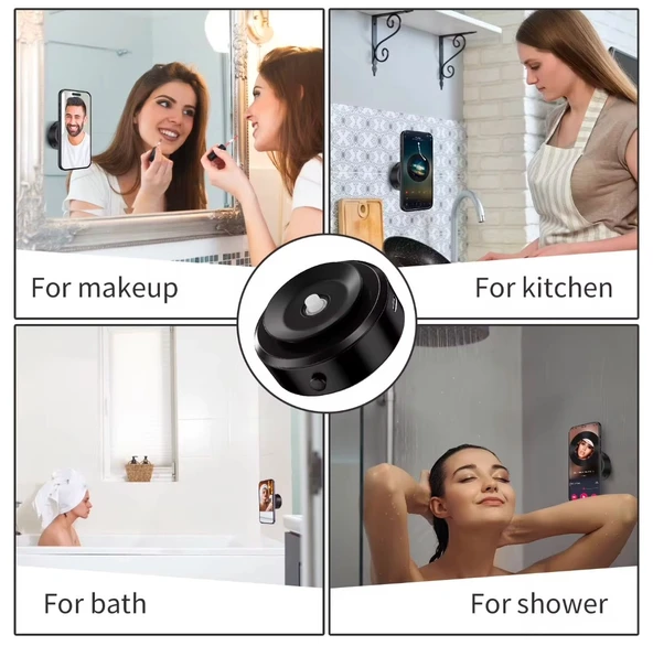 Blue Spectrum Şarjlı Vantuzlu Manyetik Telefon Tutucu - 5