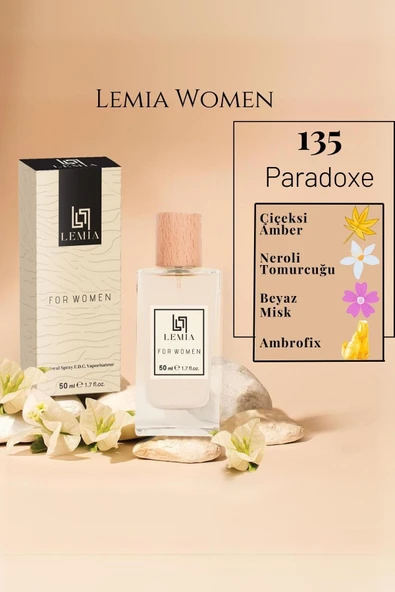 LEMİA 135 Paradoxe Kadın Parfüm Edc 50ml