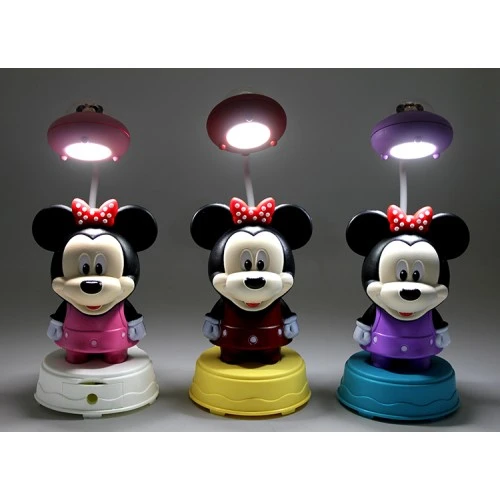 Periboia Mickey Mouse Masa Üstü Lamba USB Şarjlı Model 1