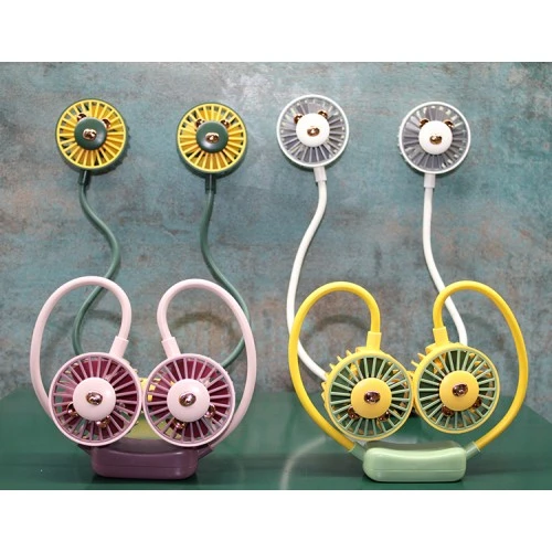 Periboia Kuromi Şarjlı Boyun Fanı Vantilatör 2 Kademeli ürün görseli 1