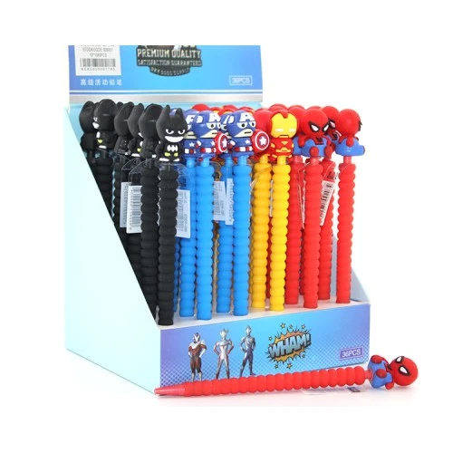 Periboia 07 Uçlu Karışık Kahraman Figürlü Kalem