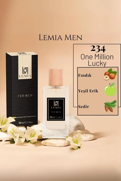 LEMİA Erkek Parfüm 234 Lucky Edc 50ml