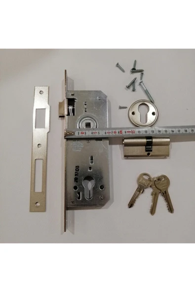 Kale 152 R 35 Mm Nikel Silindirli Dış Kapı Kilidi - 6