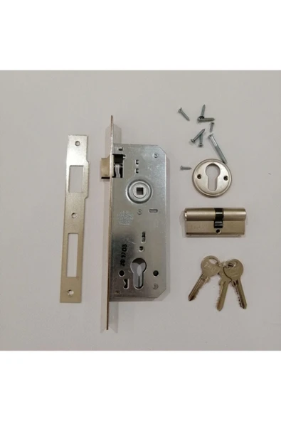 Kale 152 R 35 Mm Nikel Silindirli Dış Kapı Kilidi