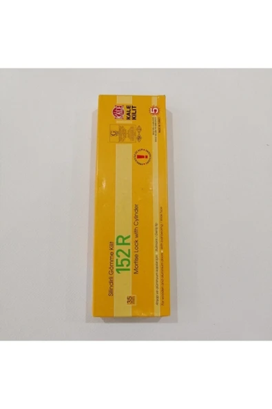 Kale 152 R 35 Mm Nikel Silindirli Dış Kapı Kilidi - 8