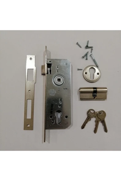 Kale 152 R 35 Mm Nikel Silindirli Dış Kapı Kilidi - 5