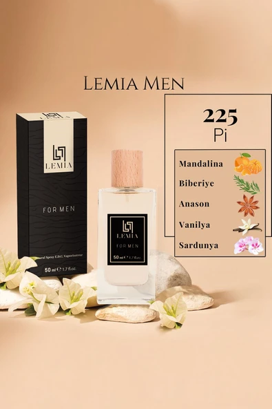 LEMİA Erkek Parfüm 225 Pie Edc 50ml ürün görseli