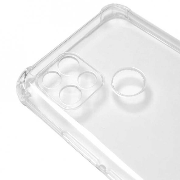 Oppo A15S Kılıf Zore Kamera Korumalı Nitro Anti Shock Silikon - 3