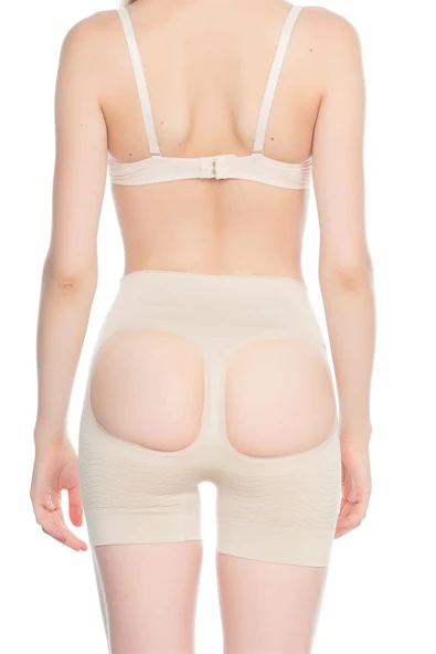 Ten Emay 2034 Popo Açık Anti Selülit Korse - Resim 4