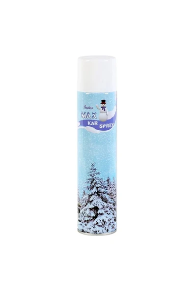 5 Adet Max Kar Köpüğü Spreyi, Eriyen Kar Taneleri, Parti Köpük Karı Yapar Kar Yağdıran Sprey 5x300 ml - 4
