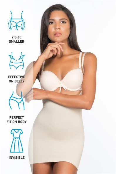 Ten Emay 5043 Göğsü Açık Masajlı Korse - Resim 7