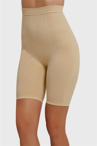 2799 Popo Kaldıran Silikonlu Paçalı Korse - Resim 2