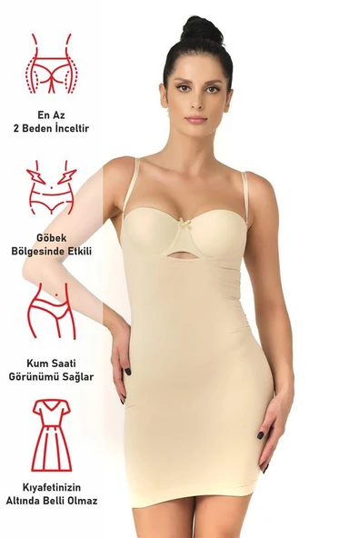 Ten Emay 5060 Göğsü Açık Elbise Korse - 6