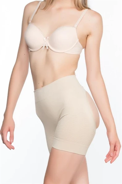 Ten Emay 2034 Popo Açık Anti Selülit Korse - Resim 9