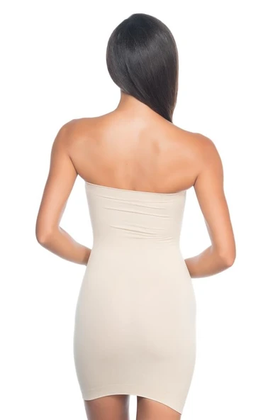 Ten Emay 5065 Straplez Elbise Korse - 4