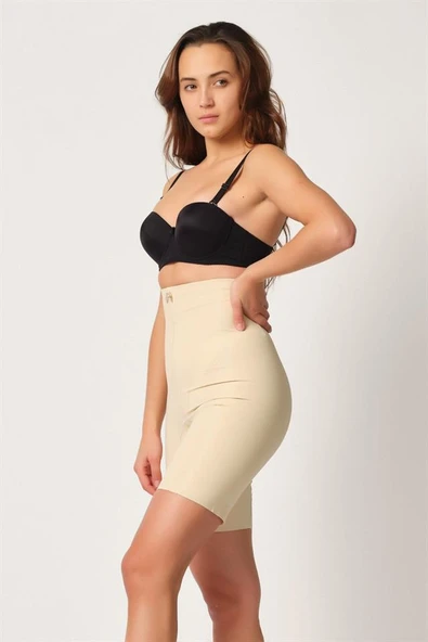 Ten Emay 2814 Double Yüksek Bel Boxer Lazer Korse - Resim 9