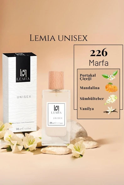 LEMİA 226 Parfe Unisex Edc 50ml