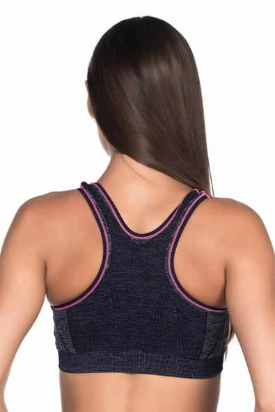 Lacivert Emay 4026 Double Sütyen Korse - Resim 4