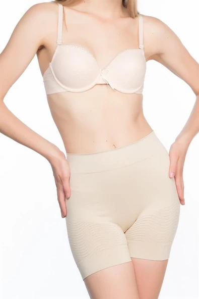 Ten Emay 2034 Popo Açık Anti Selülit Korse - Resim 12