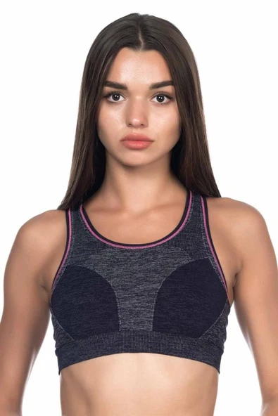 Lacivert Emay 4026 Double Sütyen Korse - Resim 5