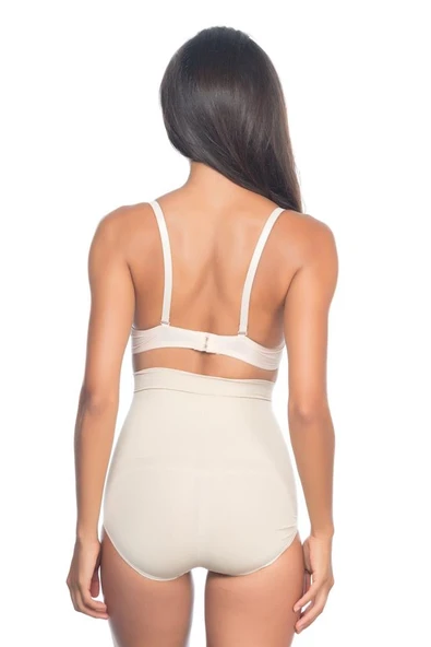 Ten Emay 2057 Yüksek Bel Masajlı Slip Korse - Resim 5